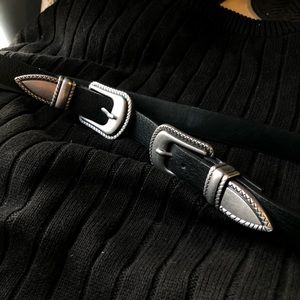 Double Buckle Belt